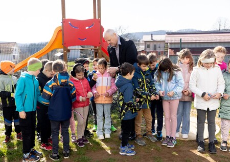 ODPRTJE DVEH  OTROŠKIH IGRIŠČ V KOŠANI 6.3.2026 - Valter Leban-0236